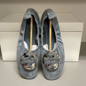 Tory Burch suede ballet flats